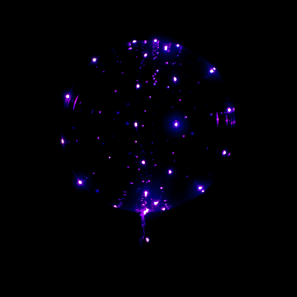 Purple LED Balloon