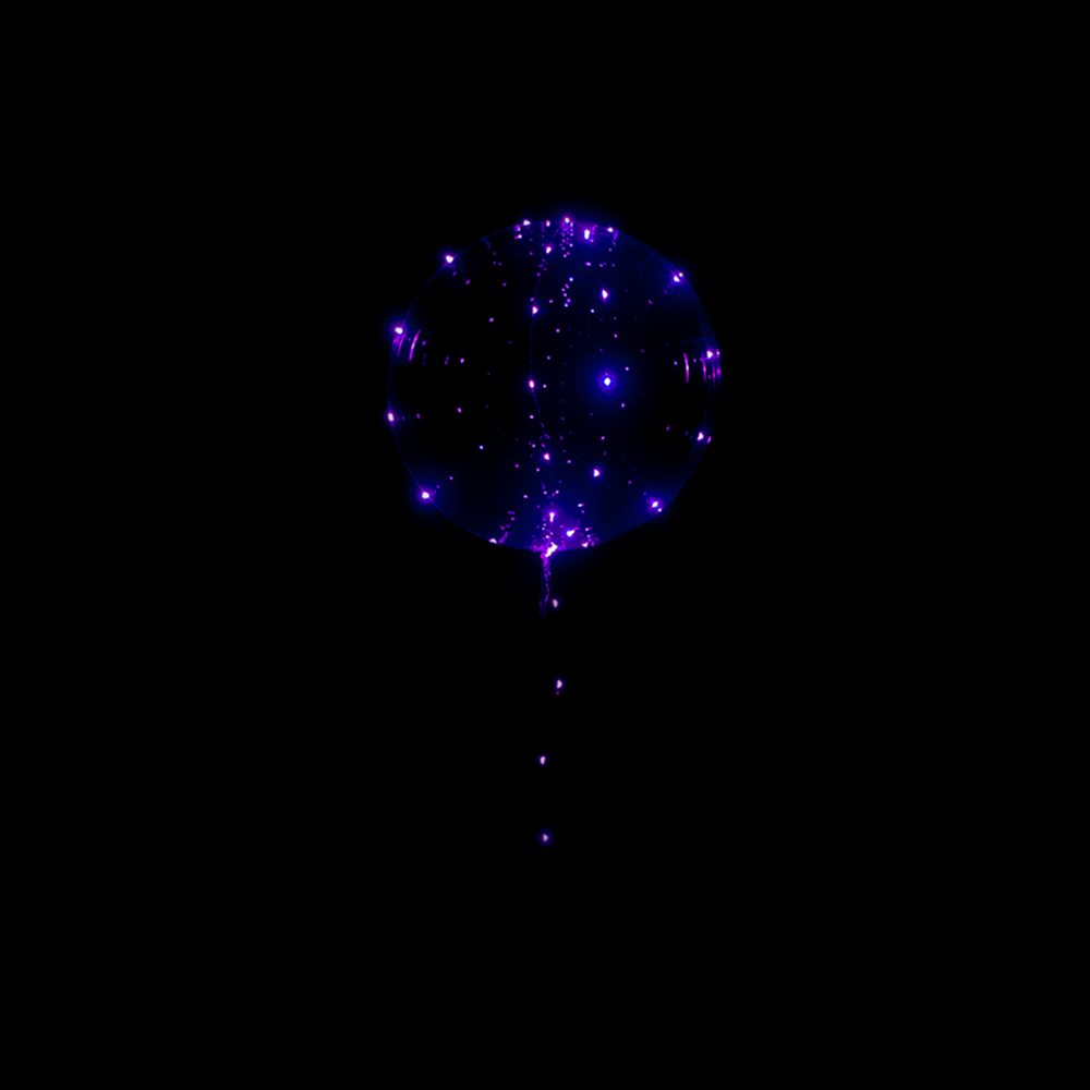 Purple LED Balloon