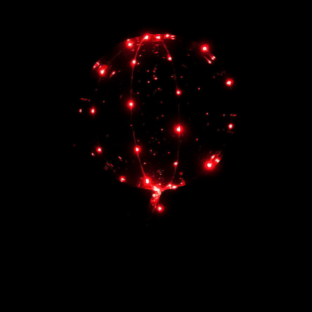Red LED Balloons