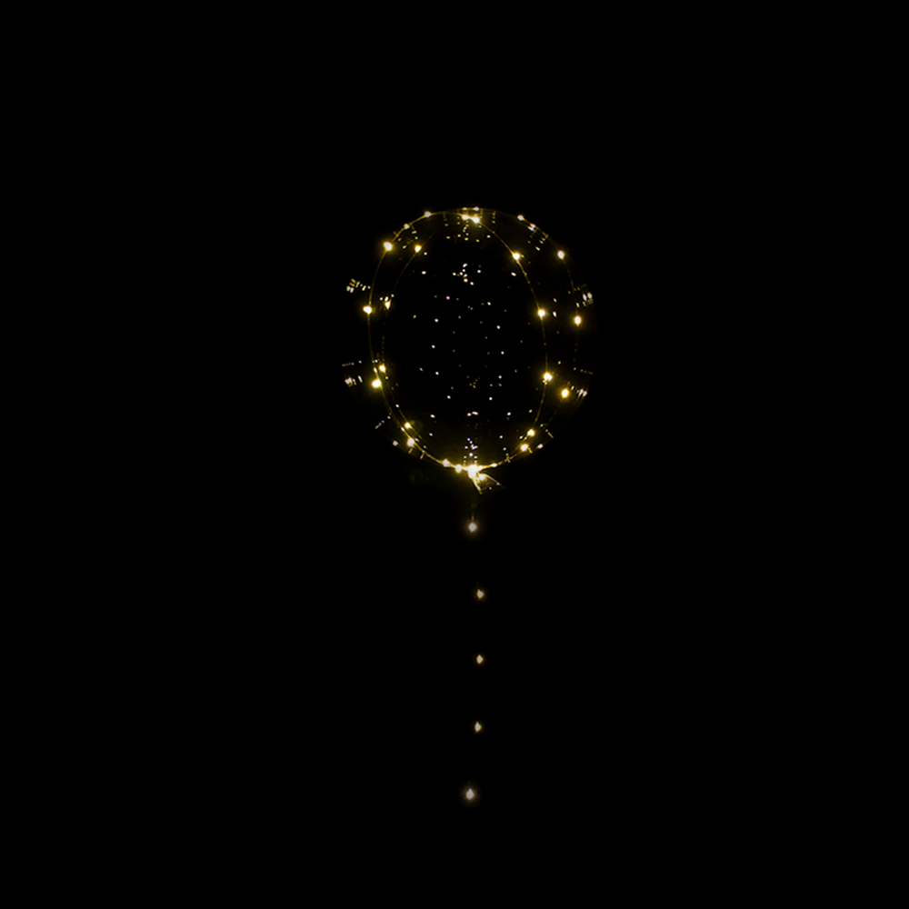 Warm White LED Balloons