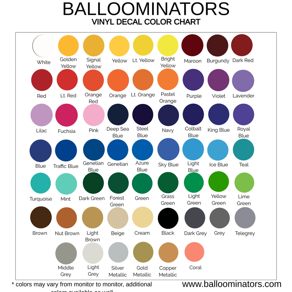 "Memorial" Balloominator - Custom Memorial Balloon - Balloominators