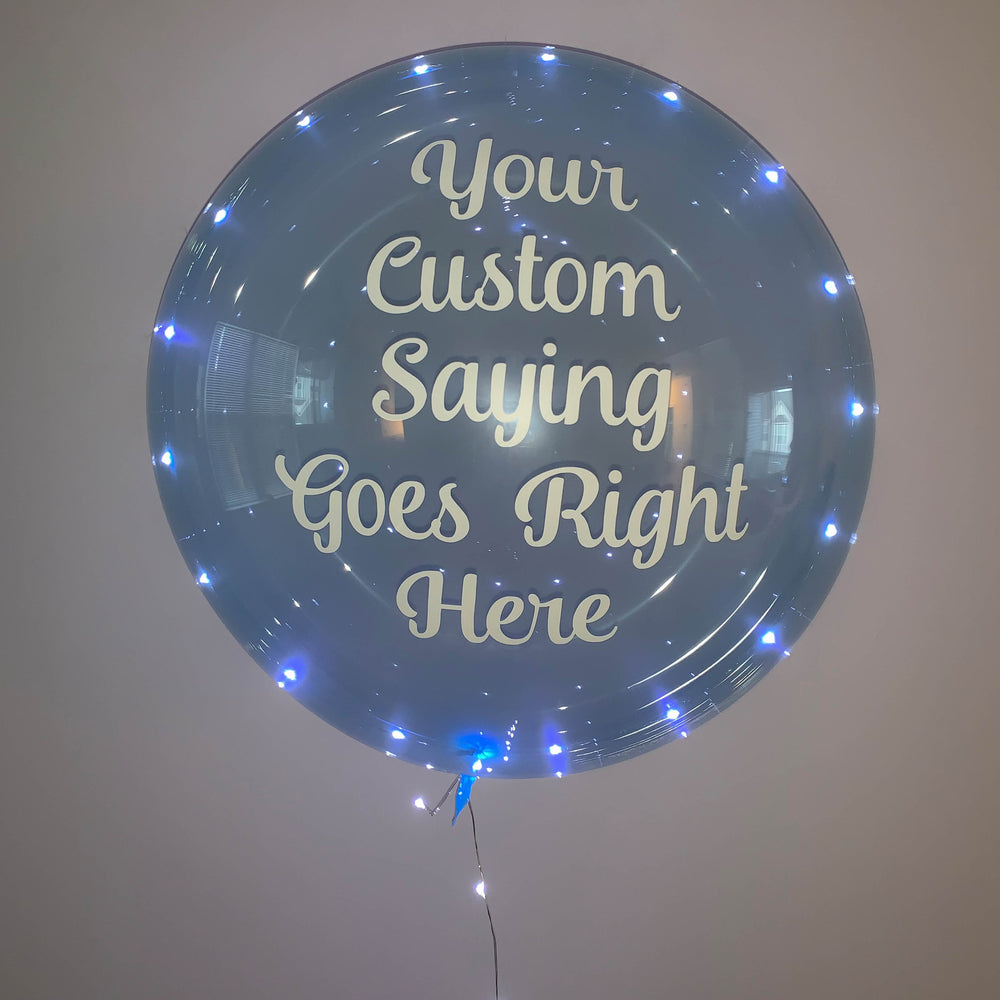 Custom 24 Inch Colored Clear Balloominator - Balloominators