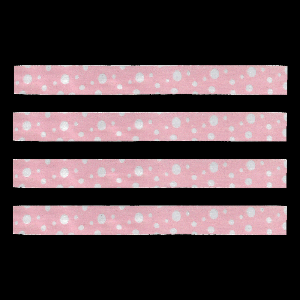 "Light Pink and White Reversible Dot" Curling Ribbon - Balloominators